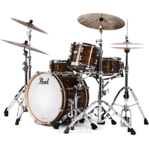  Pearl Music City Custom Reference Pure RFP320/C 3-piece Shell Pack - Bronze Oyster Wrap