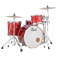 Pearl Masters Maple Complete MCT943XP/C 3-piece Shell Pack - Vermilion Red Sparkle