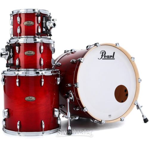  Pearl Session Studio Select Series 4-piece Shell Pack - Antique Crimson Burst