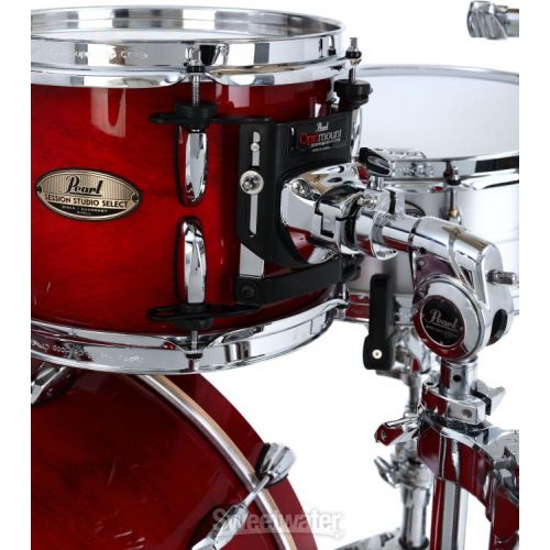  Pearl Session Studio Select Series 4-piece Shell Pack - Antique Crimson Burst