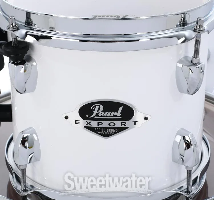  Pearl Export EXX22/C 3-piece Add-on Pack with Hardware - Pure White