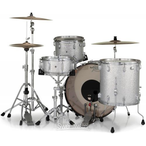  Pearl President Series Deluxe PSD943XP/C 3-piece Shell Pack - Silver Sparkle