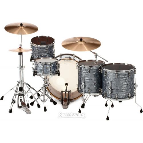  Pearl Music City Custom Reference Pure RFP526/C 5-piece Shell Pack with Snare - Molten Silver Pearl