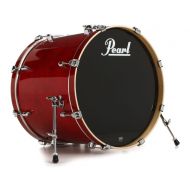 Pearl Export EXL Lacquer Bass Drum - 18 x 22 inch - Natural Cherry Lacquer