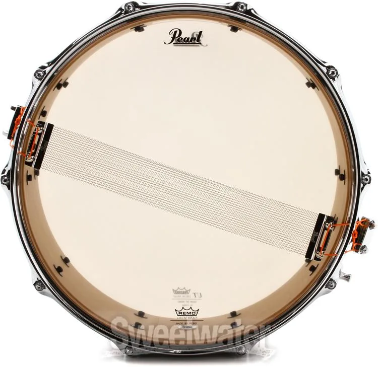  Pearl Masters Maple Complete Snare Drum - 14 x 6.5 inch - Cain and Abel Graphic