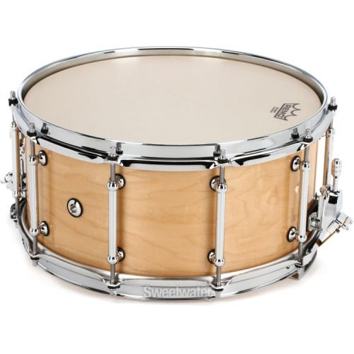  Pearl Concert Snare Drum - 6.5 inch x 14 inch - Natural Maple