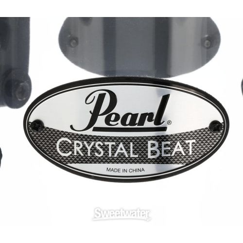  Pearl Crystal Beat Rocket Tom - 6 x 21 inch - Ultra Clear