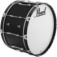 Pearl PBDM3016/A Championship Maple Marching Bass Drum - 30 inch x 16 inch, Midnight Black