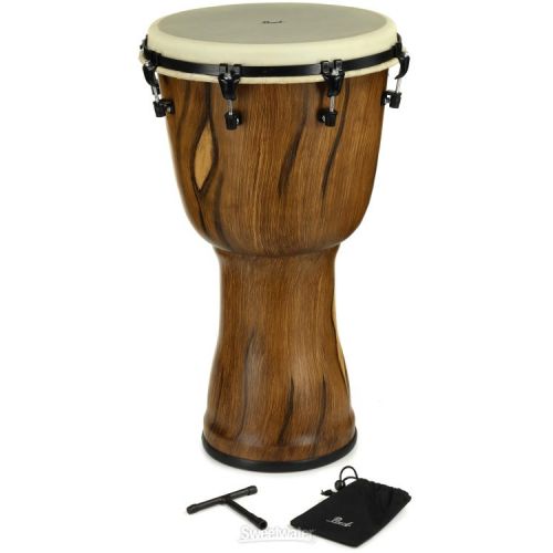  Pearl 14-inch Top Tuned Djembe - Artisan Weathered Oak