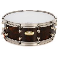 Pearl Masterworks Studio Snare Drum - 5.5 x-16 inch - Natural Imbuya