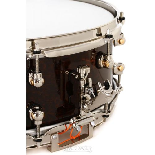  Pearl Masterworks Studio Snare Drum - 5.5 x-16 inch - Natural Imbuya