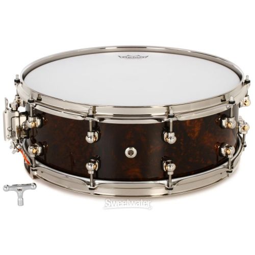  Pearl Masterworks Studio Snare Drum - 5.5 x-16 inch - Natural Imbuya