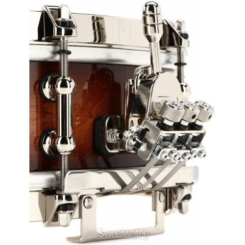  Pearl Philharmonic Maple Snare Drum - 14-inch x 4 inch, Gloss Barnwood Brown Burst