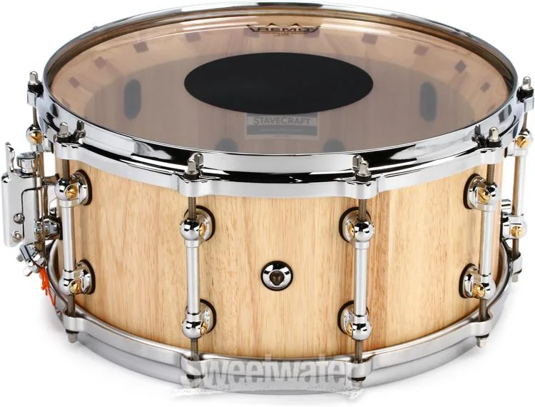  Pearl StaveCraft Snare Drum - 6.5 x 14-inch - Thai Oak