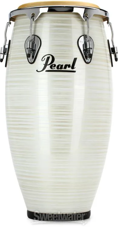  Pearl Havana Series Conga - 11.75 inch Silver White Swirl