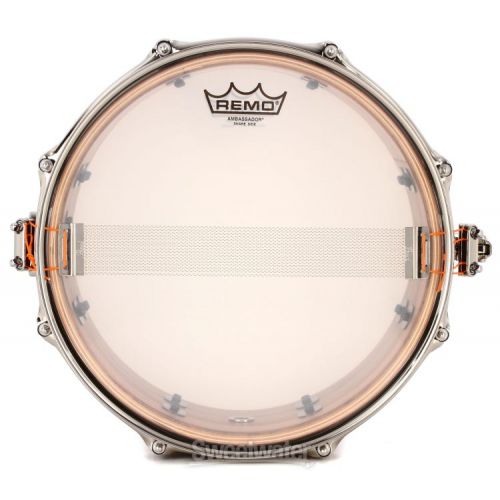  Pearl Masterworks Eucalyptus/Birch/Gum Snare Drum - 5.5 x 12-inch - Walnut Burst over Eucalyptus