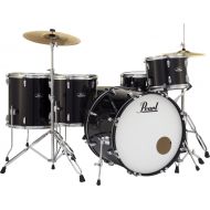 Pearl Roadshow RS525WFC/C 5-piece Complete Drum Set with Cymbals - Jet Black