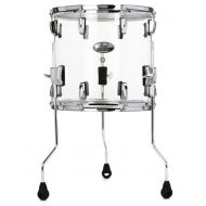 Pearl Crystal Beat Floor Tom - 13 x 14 inch - Ultra Clear