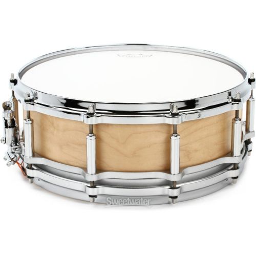  Pearl Free Floating Maple Snare Drum - 5 x 14-inch - Satin Maple