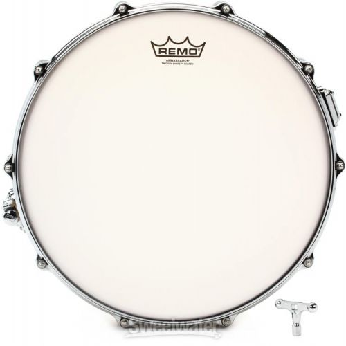  Pearl Free Floating Maple Snare Drum - 5 x 14-inch - Satin Maple