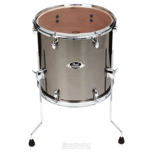  Pearl Export EXX Floor Tom - 14 x 14 inch - Smokey Chrome