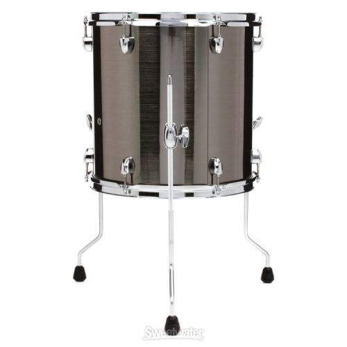  Pearl Export EXX Floor Tom - 14 x 14 inch - Smokey Chrome