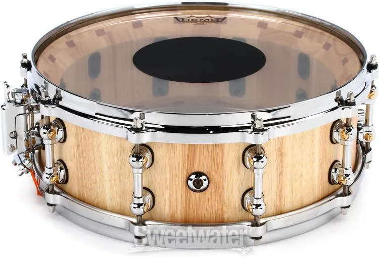  Pearl StaveCraft Snare Drum - 5 x 14-inch - Natural Thai Oak