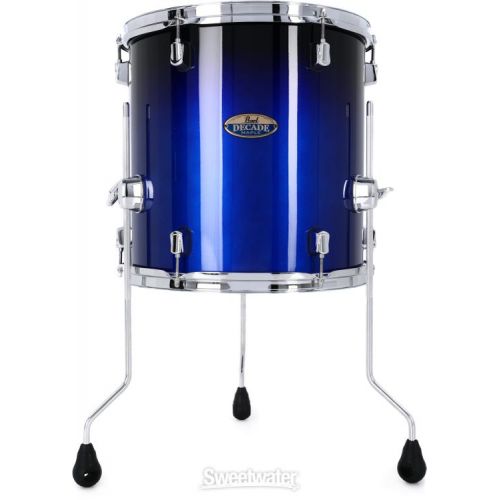  Pearl Decade Maple 2-piece Add-on Tom Pack - Gloss Kobalt Fade Lacquer