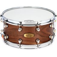 Pearl Music City Custom Solid Walnut Snare Drum - 6.5 x 14-inch - Natural Hand-Rubbed Finish