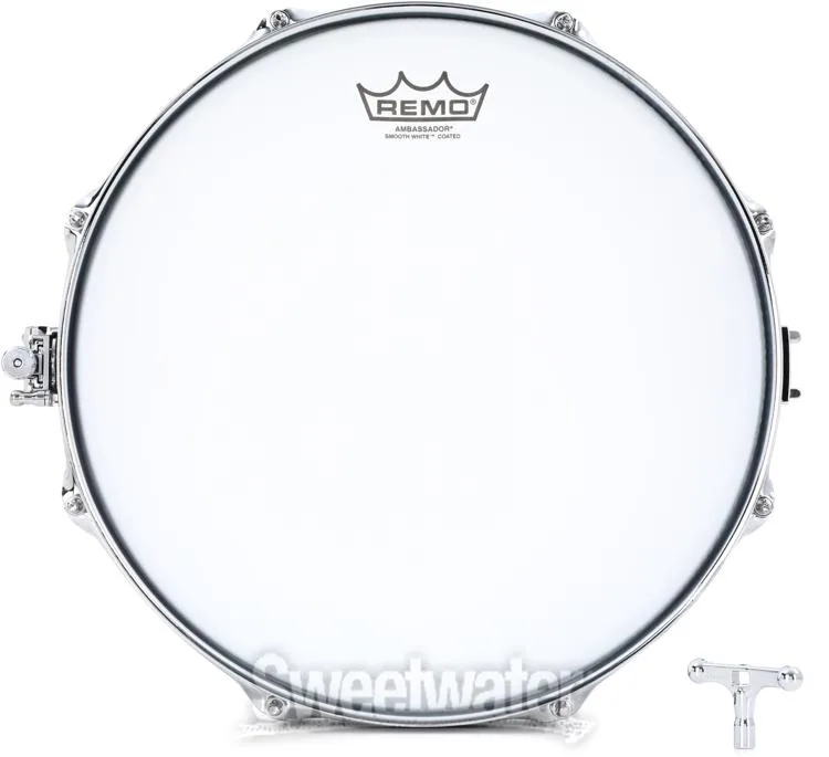  Pearl S1330 Steel Effect Piccolo Snare Drum - 3 x 13 inch - Black