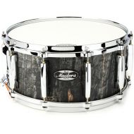Pearl Masters Maple Snare Drum - 6.5 x 14-inch - Satin Charred Oak