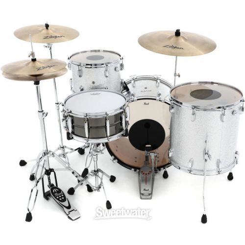  Pearl President Series Deluxe PSD923XP/C 3-piece Shell Pack - Silver Sparkle