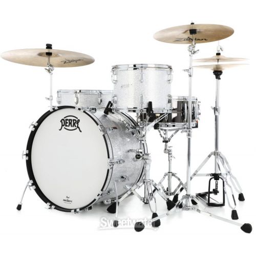  Pearl President Series Deluxe PSD923XP/C 3-piece Shell Pack - Silver Sparkle