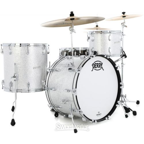  Pearl President Series Deluxe PSD923XP/C 3-piece Shell Pack - Silver Sparkle