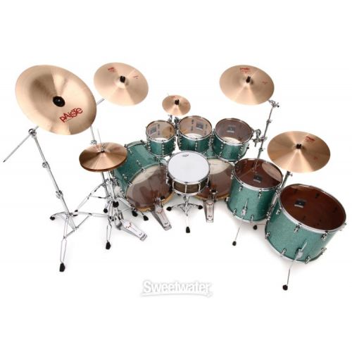  Pearl Music City Custom Reference Pure RFP722DB/C - 7-piece Shell Pack - Turquoise Glass