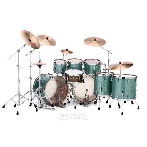  Pearl Music City Custom Reference Pure RFP722DB/C - 7-piece Shell Pack - Turquoise Glass