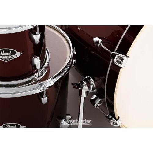  Pearl Export EXX22/C 3-piece Add-on Pack with Hardware - Burgundy