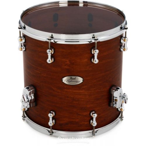  Pearl Reference Pure Floor Tom - 14 x 14 inch - Matte Walnut Lacquer
