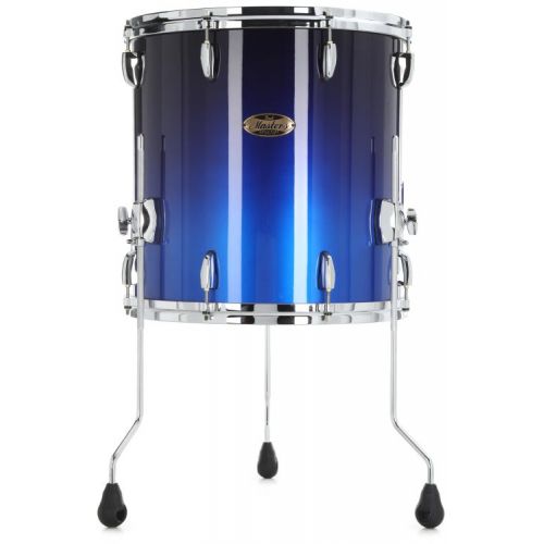  Pearl Masters Maple Pure 5-piece Shell Pack Bundle - Kobalt Blue Fade Metallic