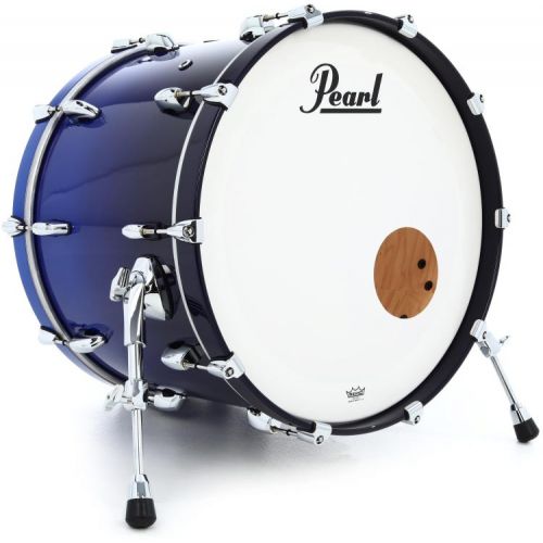  Pearl Masters Maple Pure 5-piece Shell Pack Bundle - Kobalt Blue Fade Metallic