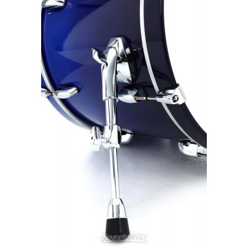  Pearl Masters Maple Pure Bass Drum - 16 x 20 inch - Kobalt Blue Fade Metallic