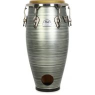 Pearl Signature Series Jesus Diaz Conga - 11.75 inch, Brushed Platinum