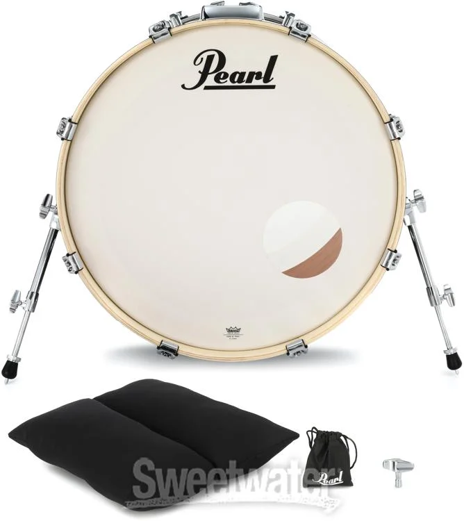  Pearl Export EXX Bass Drum - 18 x 22 inch - Jet Black