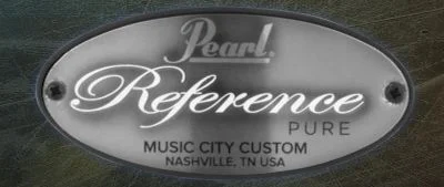  Pearl Music City Custom Reference Pure RFP624/C 6-piece Shell Pack - Black Oyster Glitter