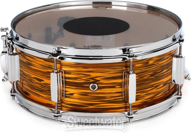  Pearl President Series Deluxe Snare Drum - 5.5 x 14-inch - Sunset Ripple - Sweetwater Exclusive