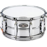 Pearl Sensitone Heritage Steel Alloy Snare Drum - 6.5 x 14-inch - Polished