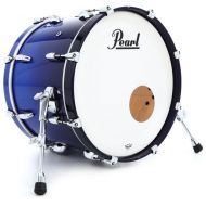 Pearl Masters Maple Pure Bass Drum - 14 x 20 inch - Kobalt Blue Fade Metallic