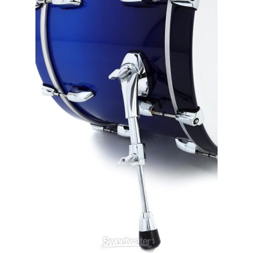  Pearl Masters Maple Pure Bass Drum - 14 x 20 inch - Kobalt Blue Fade Metallic