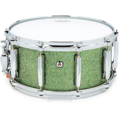  Pearl Masters Maple Snare Drum - 6.5 x 14-inch - Shimmer of Oz