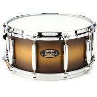 Pearl Masters Maple Gum Snare Drum - 6.5 x 14-inch - Matte Olive Burst